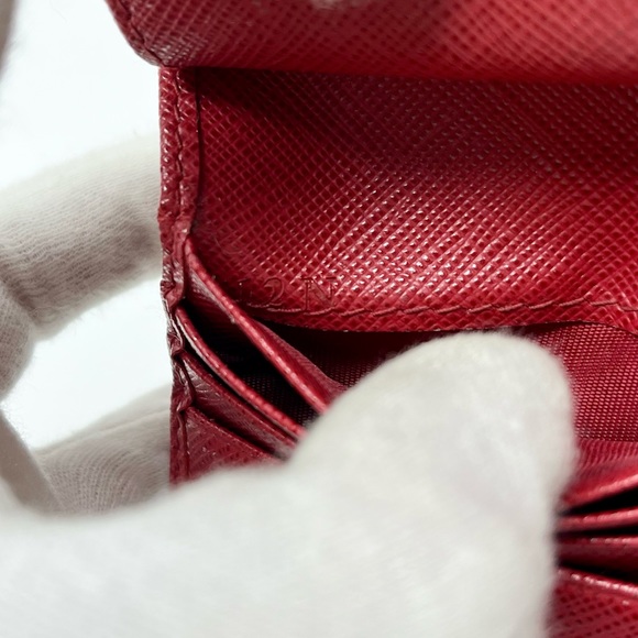 Prada Saffiano ‘Frankenstein Rose’ Limited Edition Bi-fold Wallet - Picture 12 of 12